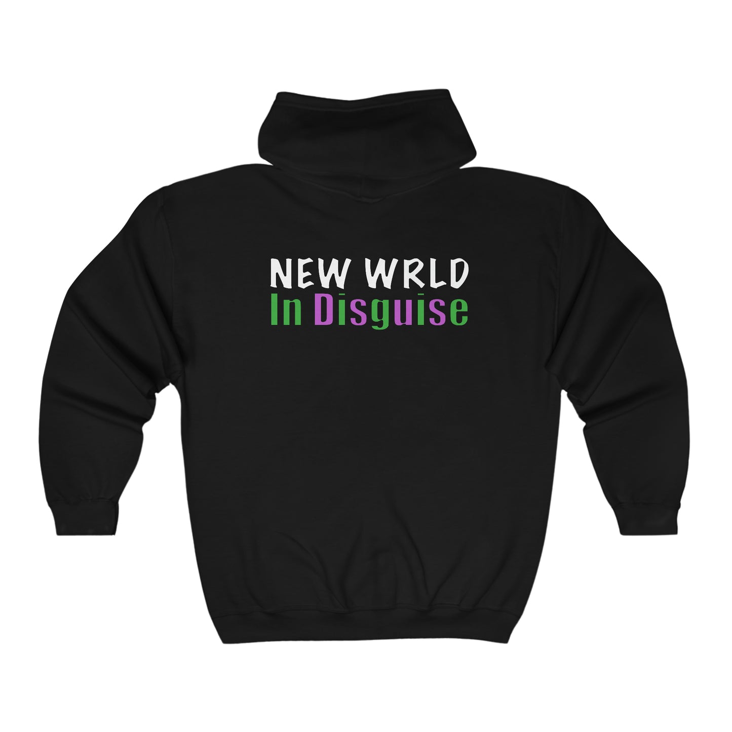 NewWlrd "New Powers" Zip-Up Hoodie